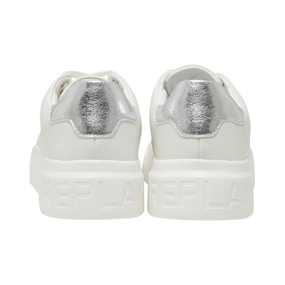 Replay Womens Notting Soft Plain Shoes in White