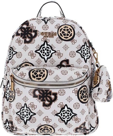 Guess House Party Backpack Cream