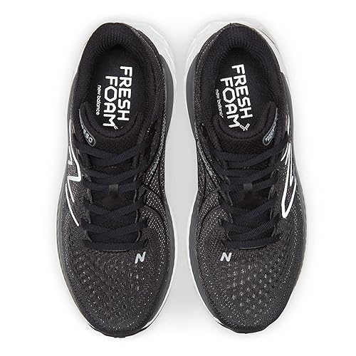 New Balance Womens 860 Running Course Shoe In Black And White