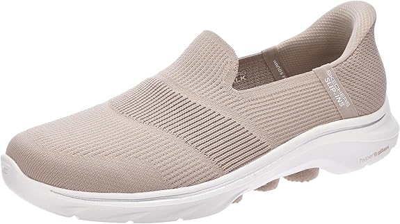 Skechers Womens Go Walk 7 Shoes In Taupe