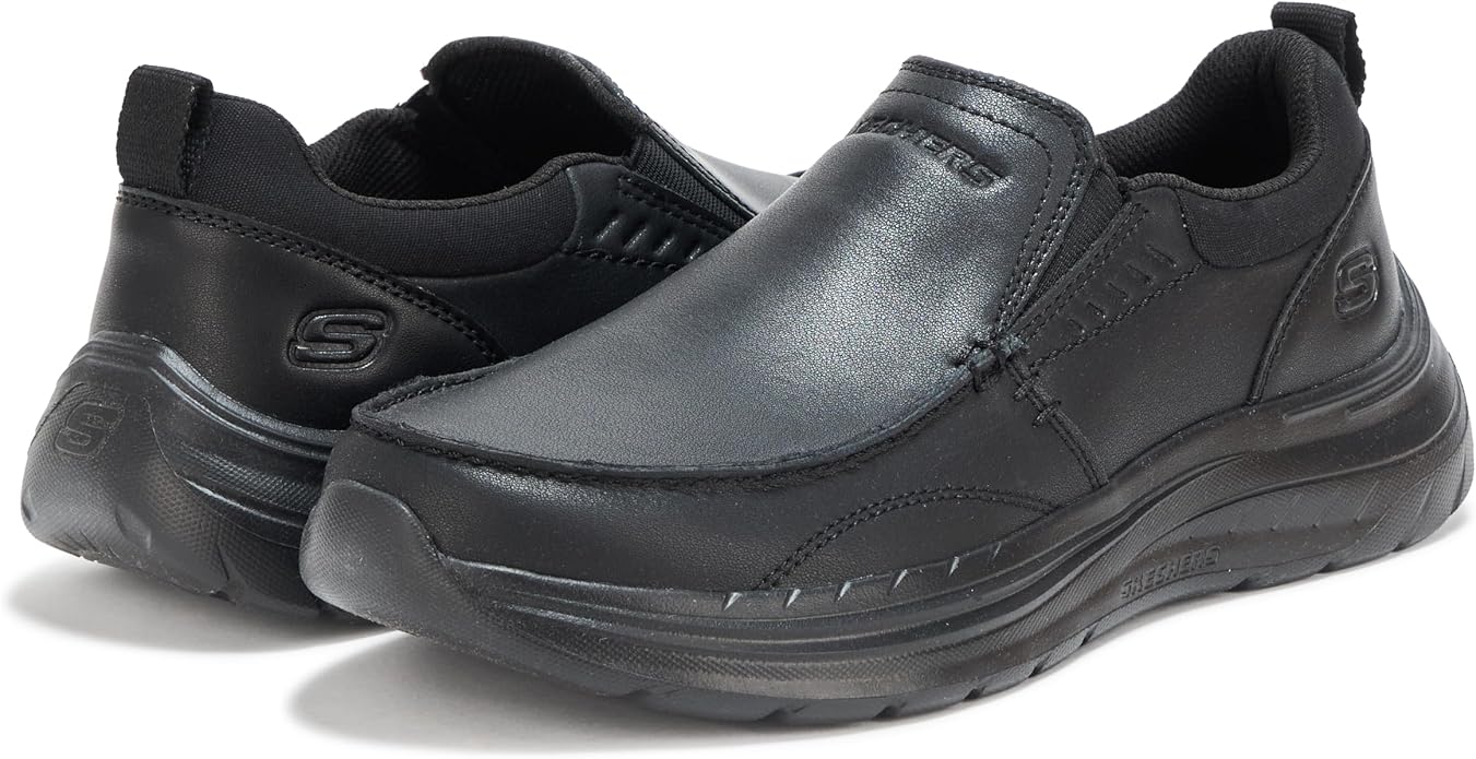 Skechers Mens Decklan Shoes In Black