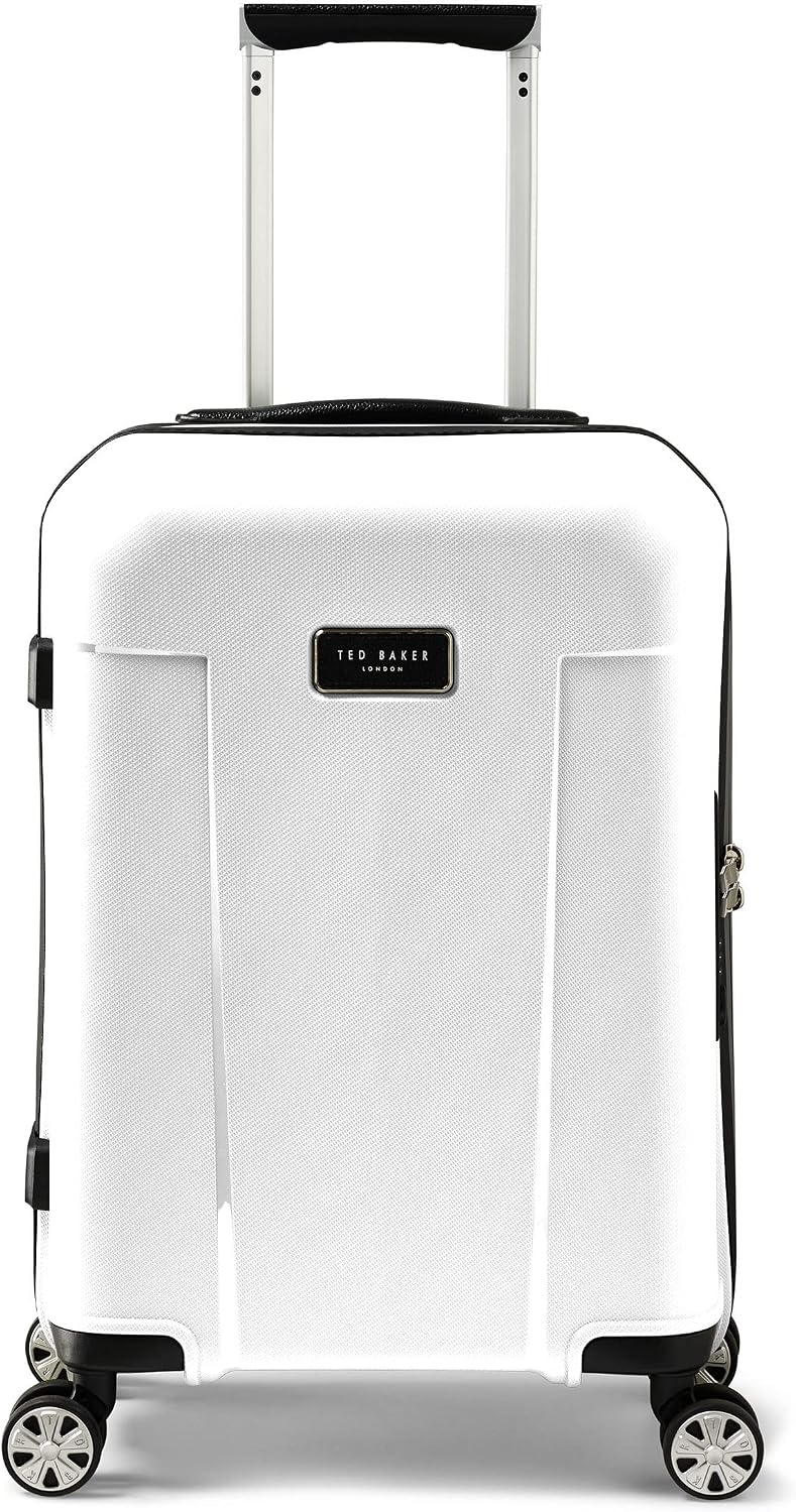 Ted Baker Flying Colours Hardcase Trolley In White