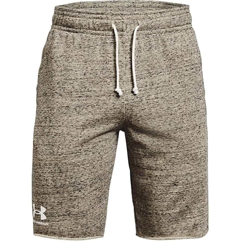 Under Armour Mens Rival Terry Short In Sand