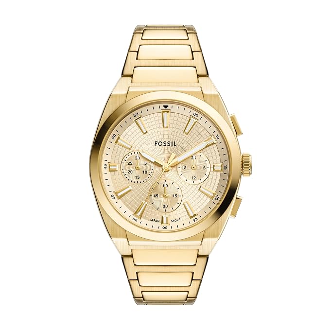 Fossil Mens Everett Watch In Gold