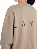 Replay Womens Sweatshirt In Sand