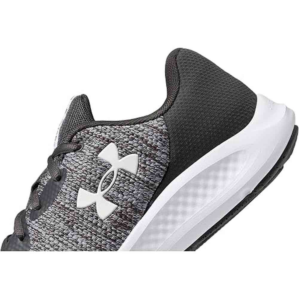 Under Armour Mens Charged Pursuit 3 Twist Grey/White