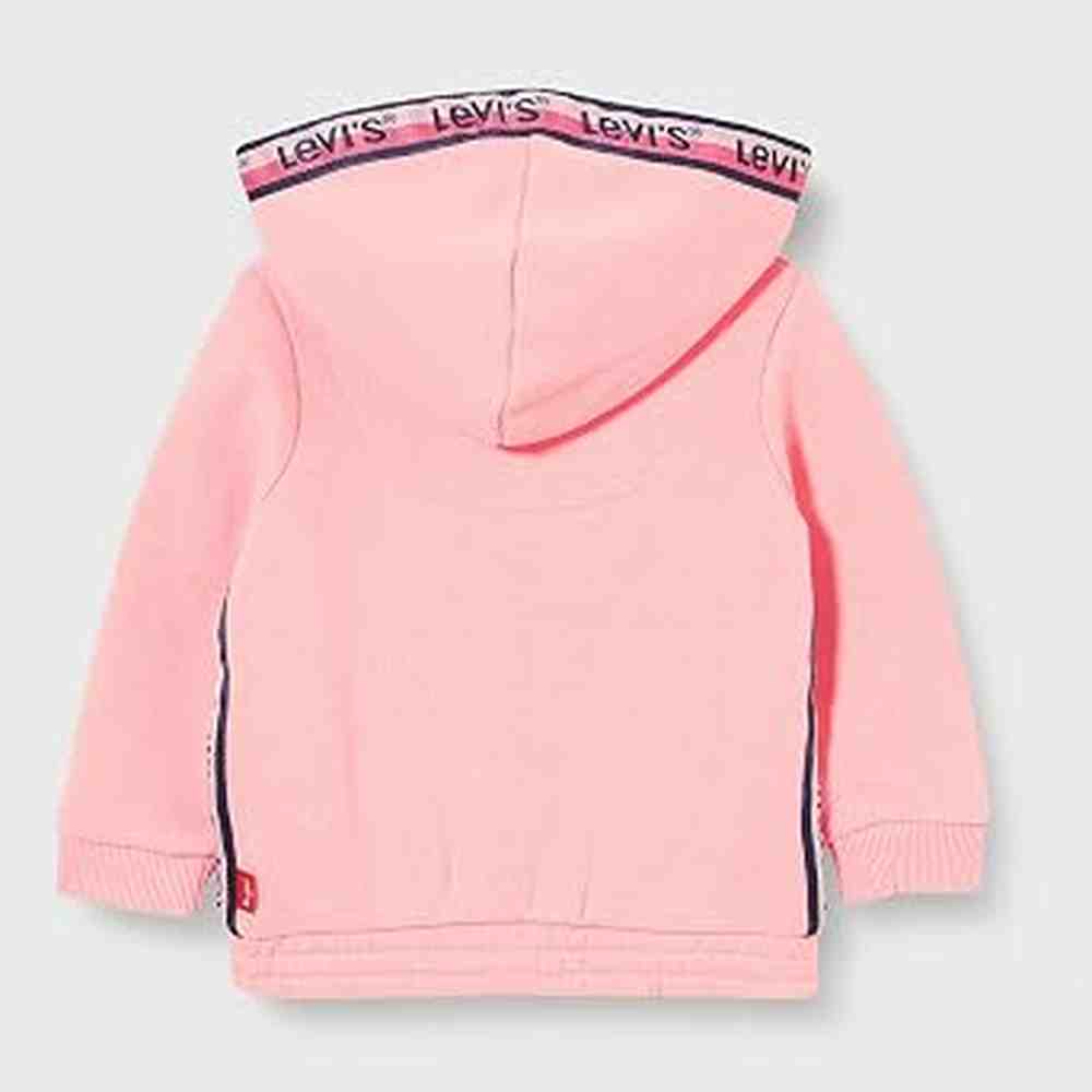 Levi's Girls Meet & Greet Taping Hoodie In Pink Icing