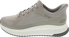 Skechers Mens Bob Squad 4 Shoes In Dark Taupe