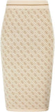 Guess Womens Knit Skirt In Neutral