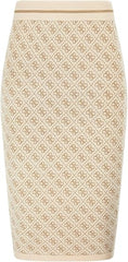 Guess Womens Knit Skirt In Neutral