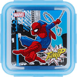 Spiderman Square Food Container In Blue