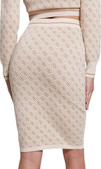 Guess Womens Knit Skirt In Neutral