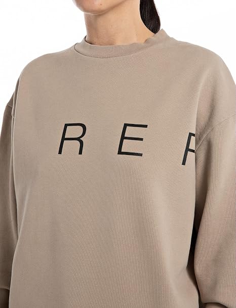 Replay Womens Sweatshirt In Sand