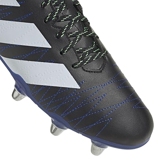 Adidas Unisex Kakari SG Rugby Boots In Core Black/Core Black/Footwear White