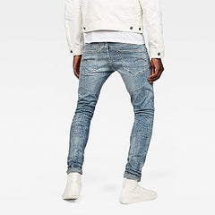 G-Star Raw Mens Deconstructed Super Slim Lt Aged Destroy