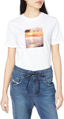 Diesel Ladies T-Shirt In White