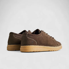 Hush Puppies Mens Gordie Coffee Nubuck Shoes