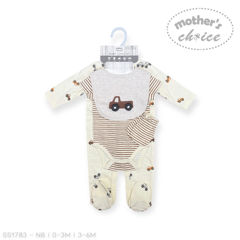 Mother's Choice 5Pc Starter Packs Truck In Stone