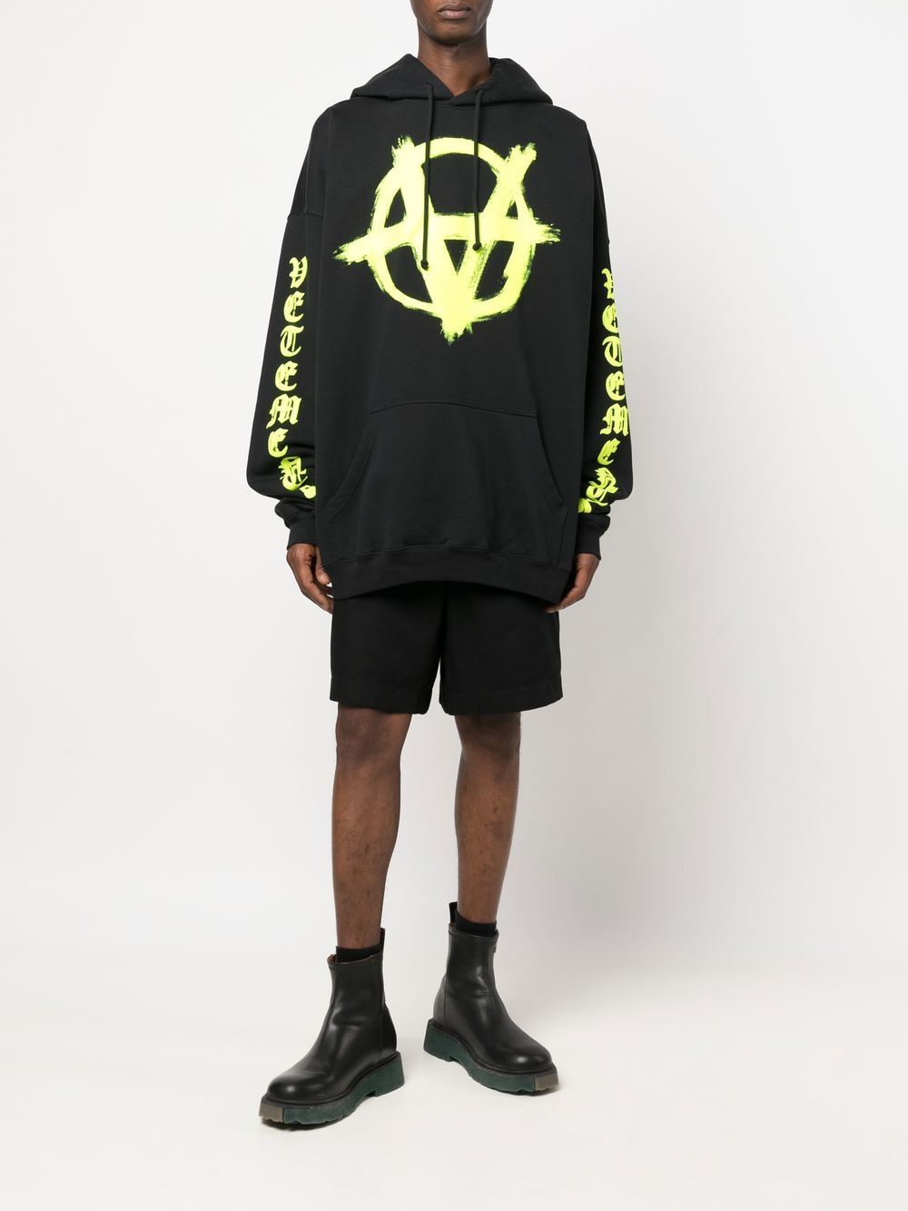 Vetements Double Anarchy Hoodie