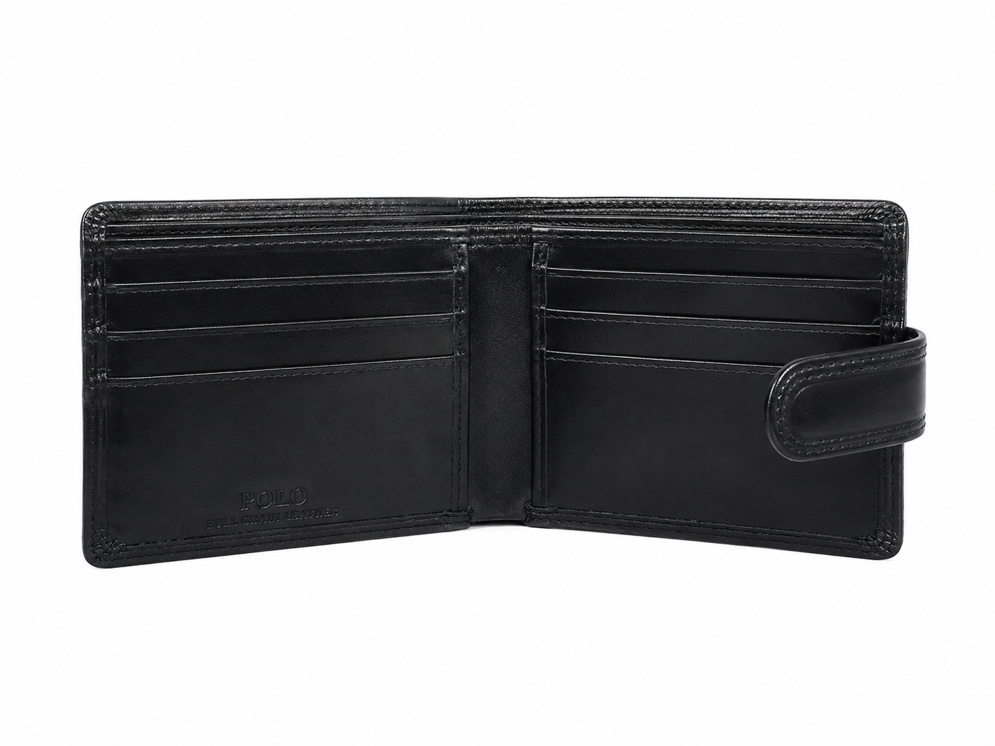 Polo Mens Kenya Small Multi Card And Coin Wallet In Black