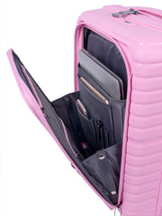 Cellini Bizlite Front Opener Carry On Tro Pink