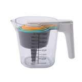 Creative Cooking 9 Piece Measuring Cup Set In Multi