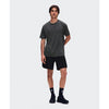 On Mens 7" Train Shorts In Black