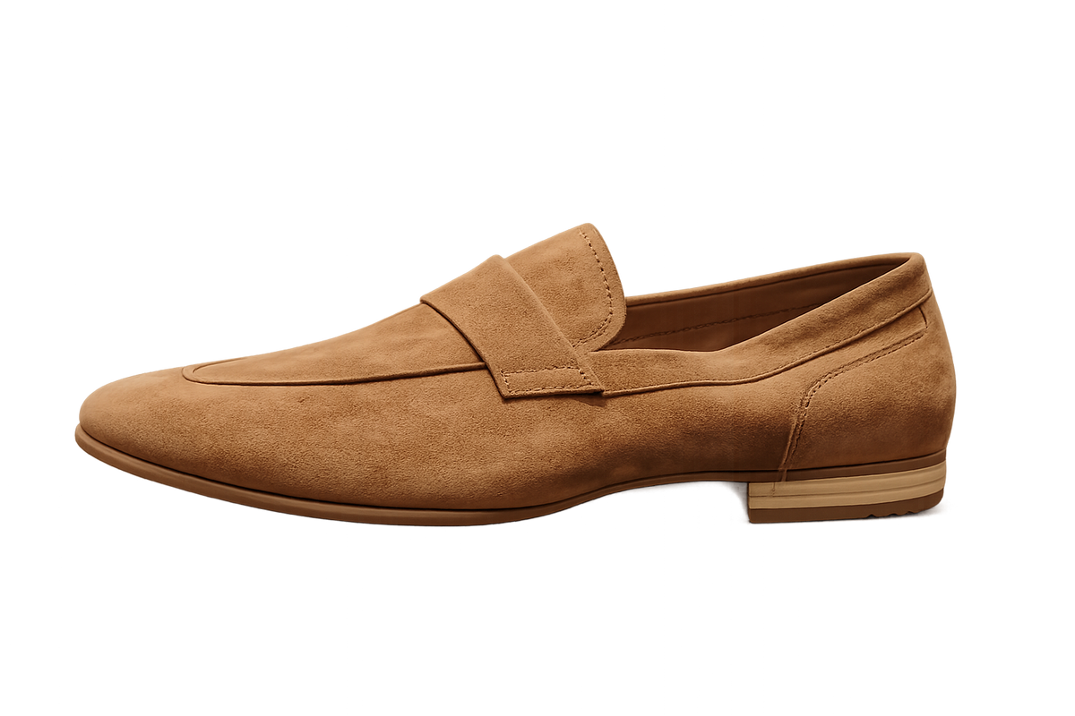 Zerga Mens Dante Shoes In Coffee