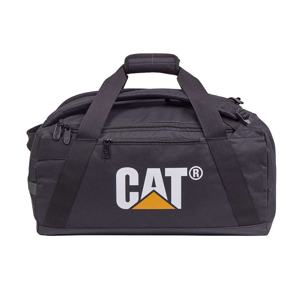 Caterpillar Tactical Duffel Backpack In Black/Grey