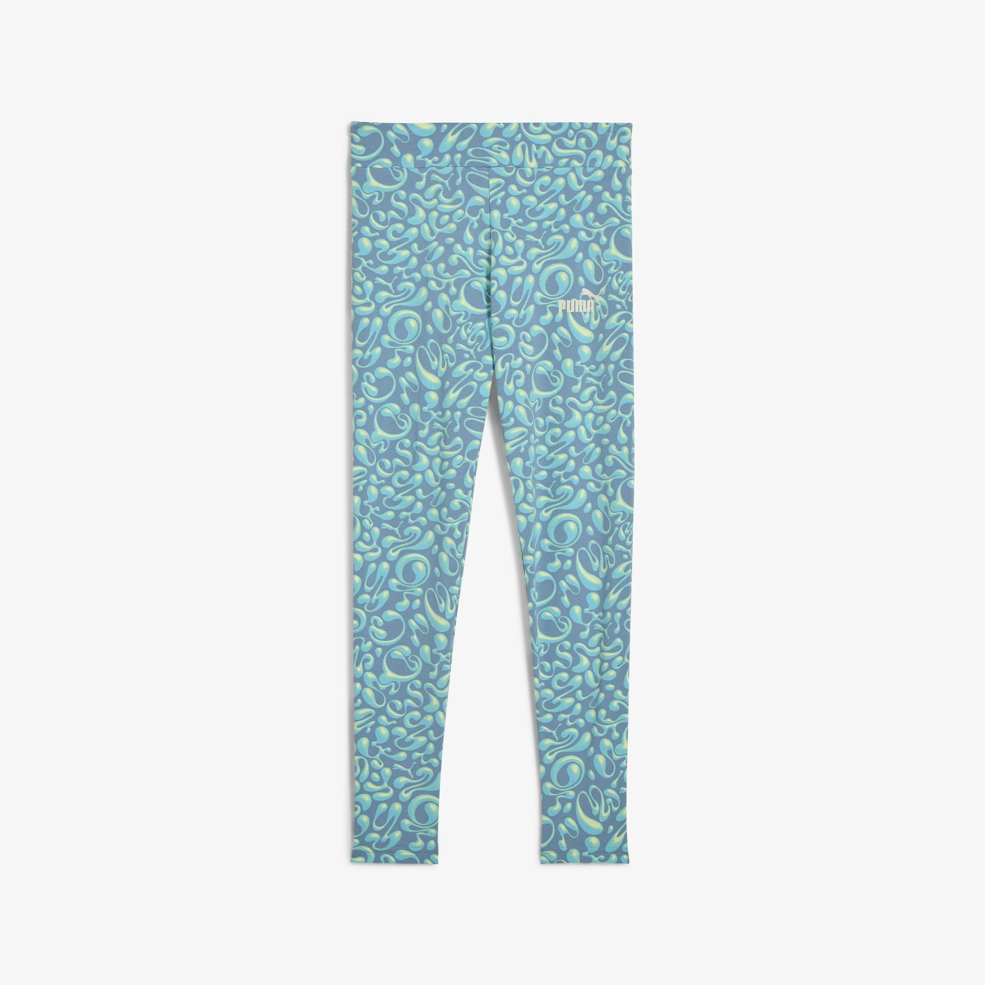 Puma Girls Tweenerverse Leggings In Cool Blue