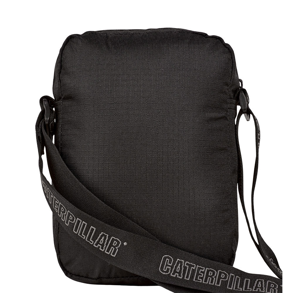 Caterpillar Unisex Explorer Shoulder Bag In Black