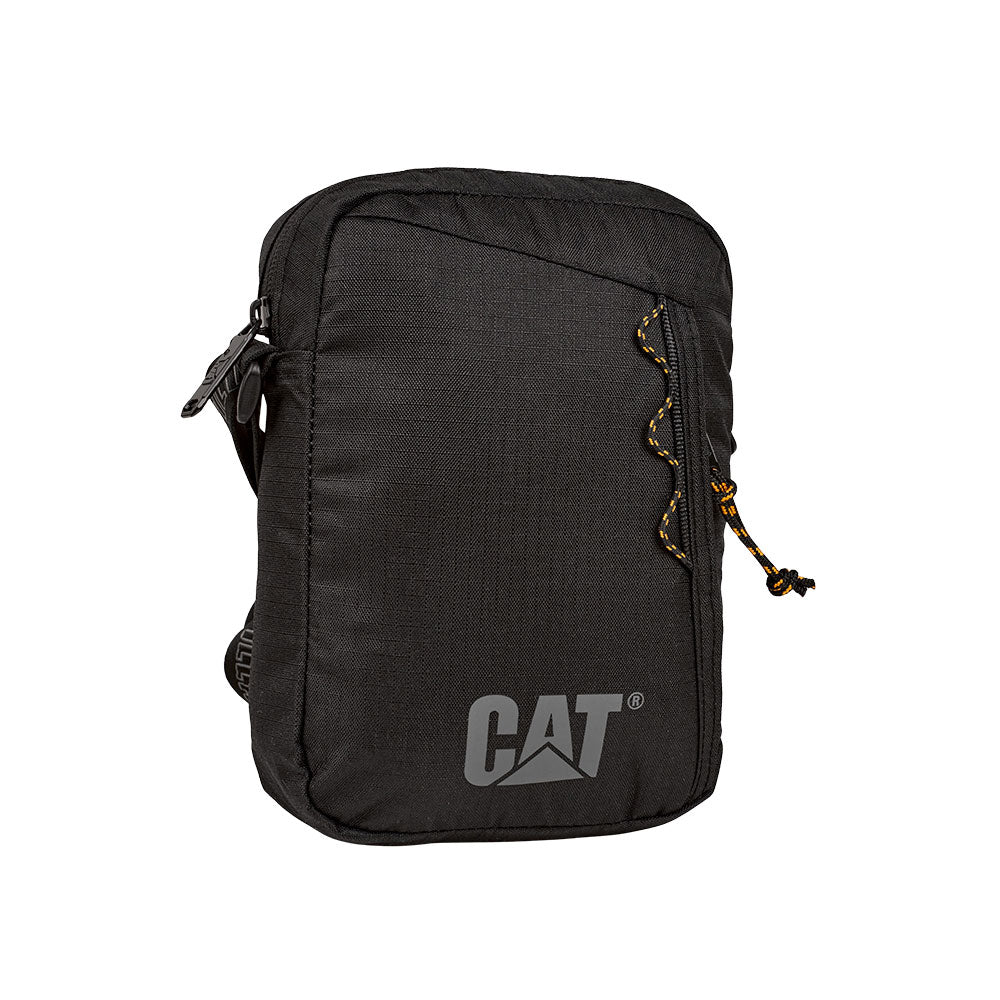 Caterpillar Unisex Explorer Shoulder Bag In Black