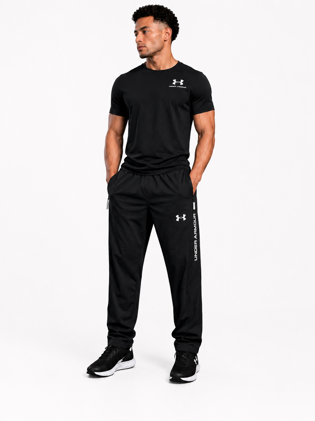 Under Armour Brawler Joggers In Black