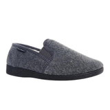 Hush Puppies Mens Johnny Slippers In Grey