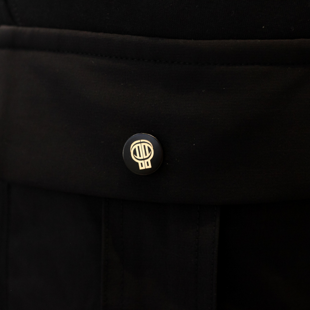 Pure Premium Straaf Shorts For Men In Black