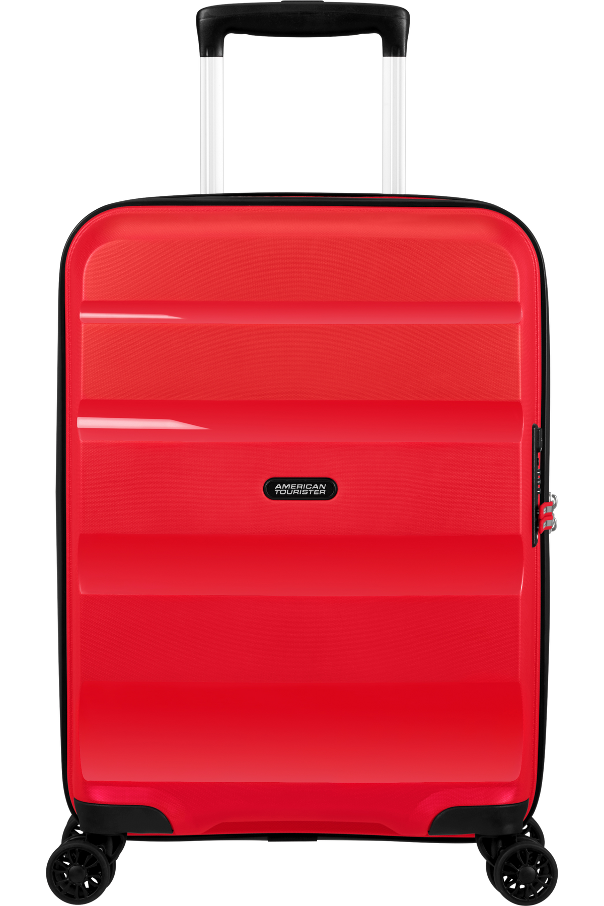 American Tourister Bon Air Dlx Spinner Exp In Magma Red