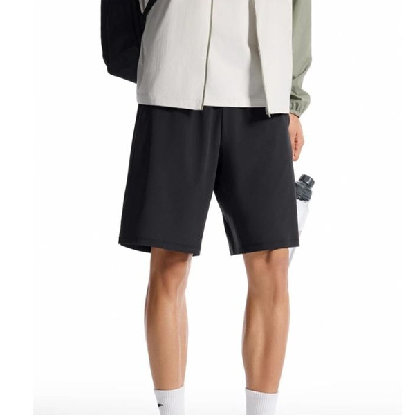 Anta Mens Woven Shorts In Black