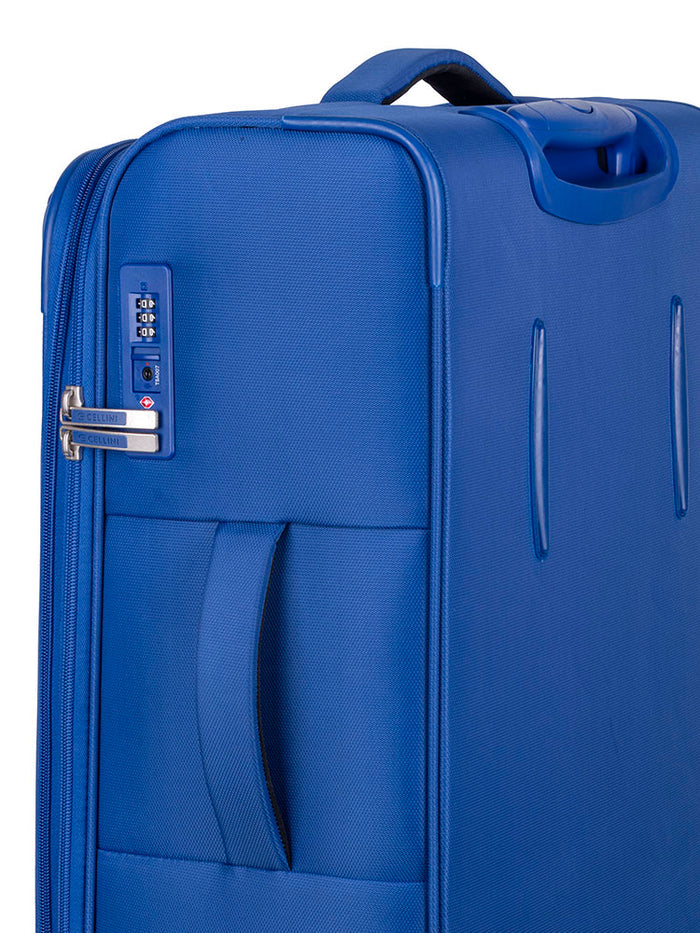 Cellini Rapido Soft Trolley Case Blue