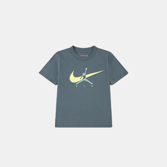 Jordan Young Boys Jumpman Swoosh Intersection T-shirt In Hasta