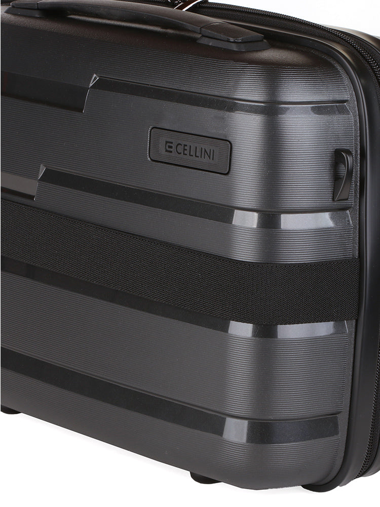 Cellini New Microlite Beauty Case Black