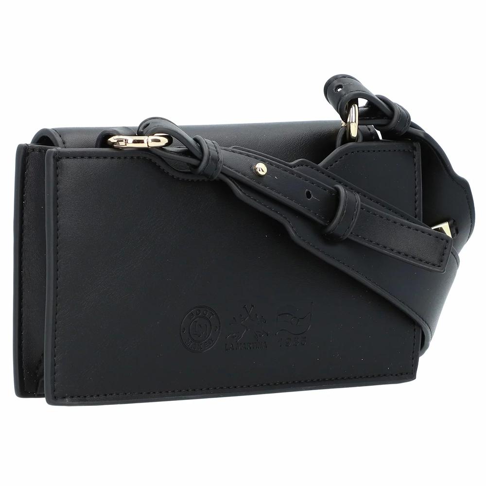 La Martina Principe Heritage Purse In Black