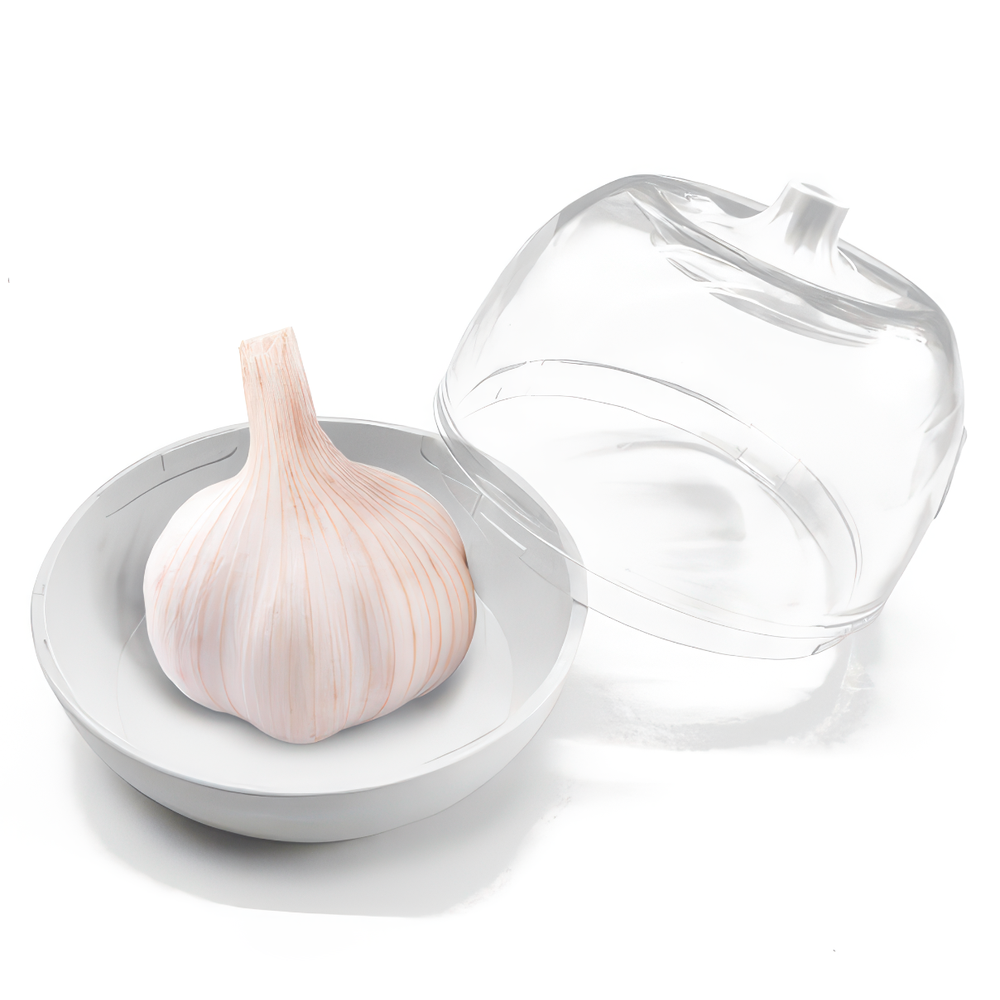 Creative Cooking Garlic Saver In Clear/White