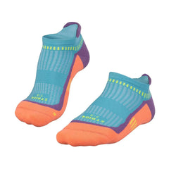 Falke Mens Stride Hidden Socks In Aqua