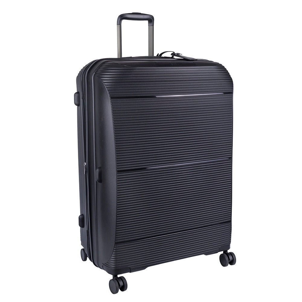 Cellini Qwest Trolley Luggage Case In Black