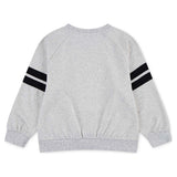 Nike Kiddies Boys Nsw Itz Ft Oversize Crew Sweatshirts In Birch Heather