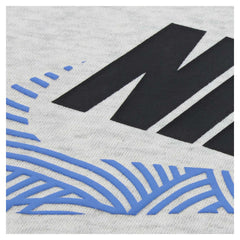 Nike Boys Nsw Itz Ft Oversize Crew Sweatshirts In Birch Heather