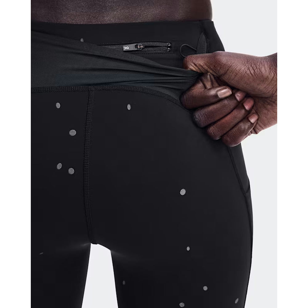 On Women Performance Tights Lumos In Black/Eclipse