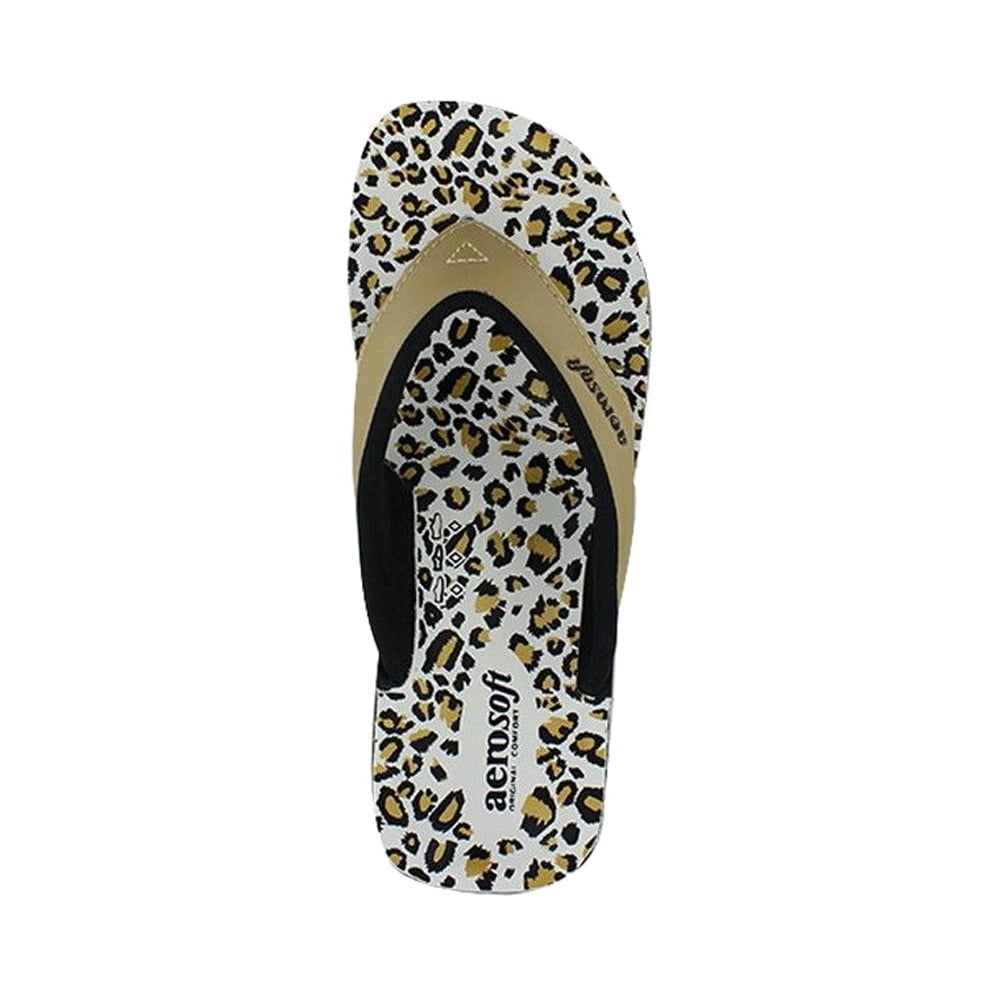 Aerosoft Womens Sandals In Gold