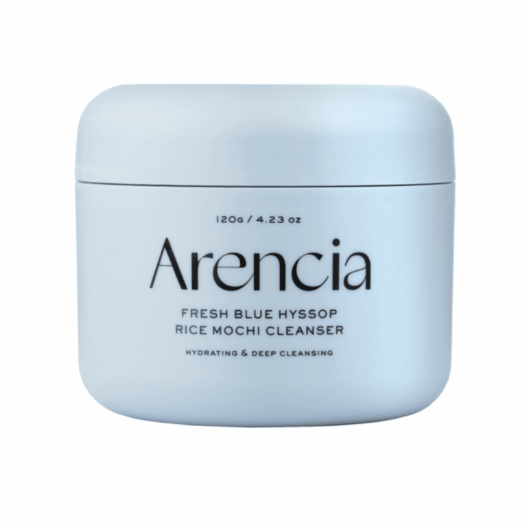 Arencia Fresh Blue Hyssop Rice Mochi Cleanser