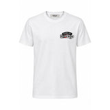 Replay Stamp Graphic Short Sleeve T-Shirt In White